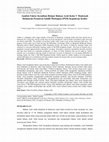 Research paper thumbnail of Analisis Faktor Kesulitan Belajar Bahasa Arab Kelas V Madrasah Ibtidaiyah Pesantren Sabilil Muttaqien (PSM) Kepuhrejo Kediri