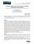 Research paper thumbnail of Hablando de violencia y otras cosas; el caso de la Universidad Autónoma de la Ciudad de México