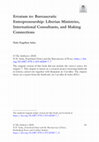 Research paper thumbnail of Erratum to: Bureaucratic Entrepreneurship: Liberian Ministries, International Consultants, and Making Connections