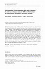 Research paper thumbnail of Determination of discriminating dose and evaluation of amitraz resistance status in different field isolates of Rhipicephalus (Boophilus) microplus in India