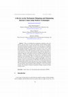 Research paper thumbnail of A Review on the Mechanism Mitigating and Eliminating Internet Crimes using Modern Technologies