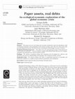 Research paper thumbnail of Paper assets, real debts