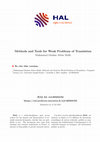 Research paper thumbnail of Méthodes et outils pour les problèmes faibles de traduction