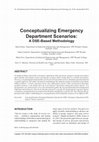 Research paper thumbnail of Conceptualizing Emergency Department Scenarios