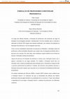 Research paper thumbnail of Formação de professores e identidade profissional