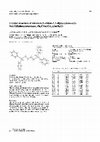 Research paper thumbnail of Crystal structure of chloro[4-(1-chloro-1,1-diphenylstannyl)- butyl]diphenylstannane, Ph2ClSn(CH2)4SnPh2Cl