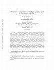 Research paper thumbnail of Distances between bicliques and structural properties of bicliques in graphs