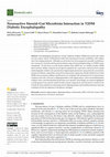 Research paper thumbnail of Neuroactive Steroid–Gut Microbiota Interaction in T2DM Diabetic Encephalopathy