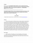 Research paper thumbnail of Sustainability thoughts 189: How can the way Marxism threats like green Marxism, yellow Marxism, and red Marxism penetrate and flip the liberal capitalism model leading to different cold war structures be pointed out?