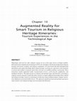 Research paper thumbnail of Augmented Reality for Smart Tourism in Religious Heritage Itineraries