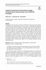 Research paper thumbnail of Cognitive mechanisms for the formation of public perception about national testing: A case of NAPLAN in Australia