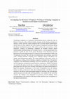 Research paper thumbnail of Investigating User Resistance of Employees Working at Technology Companies in Istanbul towards Digital Transformation