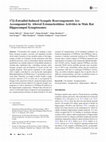 Research paper thumbnail of 17β-Estradiol-Induced Synaptic Rearrangements Are Accompanied by Altered Ectonucleotidase Activities in Male Rat Hippocampal Synaptosomes