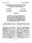 Research paper thumbnail of Examining the balance of internship supply and demand: 1999 Association of Psychology Postdoctoral and Internship Centers' match implications