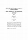 Research paper thumbnail of Estimating Software Development Effort Based on Use Cases — Experiences from Industry