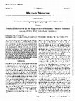 Research paper thumbnail of Gender Differences in the Experience of Intimate Partner Violence among Active Duty U.S. Army Soldiers