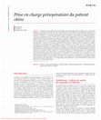 Research paper thumbnail of Prise en charge périopératoire du patient obèse