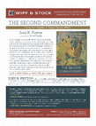 Research paper thumbnail of Flyer for book: The Second Commandment: Loving Your Neighbor in Today’s Changing World