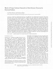 Research paper thumbnail of Block of N-type Calcium Channels in Chick Sensory Neurons by External Sodium