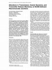 Research paper thumbnail of Alterations in Transmission, Vesicle Dynamics, and Transmitter Release Machinery at NCAM-Deficient Neuromuscular Junctions