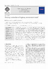 Research paper thumbnail of Toxicity Evaluation of Highway Stormwater Runoff