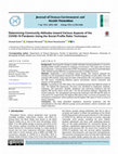 Research paper thumbnail of Determining Community Attitudes toward Various Aspects of the COVID-19 Pandemic Using the Social Profile Ratio Technique