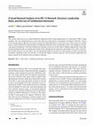 Research paper thumbnail of A Social Network Analysis of an MS-13 Network: Structure, Leadership Roles, and the Use of Confidential Informants