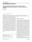 Research paper thumbnail of Newcomers Health in Brantford and the Counties of Brant, Haldimand and Norfolk: Perspectives of Newcomers and Service Providers