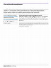 Research paper thumbnail of Author Correction: The contribution of amyloid deposition in the aortic valve to calcification and aortic stenosis