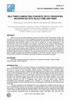 Research paper thumbnail of Self Fiber Compacting Concrete (SFCC) Properties Incorprated with Silica Fume and Fiber