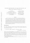 Research paper thumbnail of Invertible unital bimodules over rings with local units, and related exact sequences of groups, II