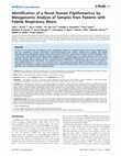 Research paper thumbnail of Identification of a Novel Human Papillomavirus by Metagenomic Analysis of Samples from Patients with Febrile Respiratory Illness