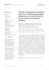 Research paper thumbnail of Floristic composition, biological spectrum, and phytogeographic distribution of the Bin Dara Dir, in the western boundary of Pakistan