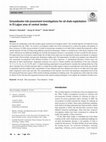 Research paper thumbnail of Groundwater risk assessment investigations for oil shale exploitation in El-Lajjun area of central Jordan