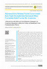 Research paper thumbnail of A Research on the Role of Crisis Response Strategies on Corporate Reputation within the Frame of Situational Crisis Communication Theory