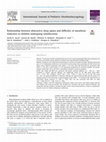 Research paper thumbnail of Relationship between obstructive sleep apnea and human leukocyte antigen variants