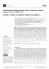 Research paper thumbnail of Patient-Centred Outcomes after Totally Endoscopic Cardiac Surgery: One-Year Follow-Up