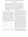 Research paper thumbnail of Proton electromagnetic form factors in the instanton liquid model