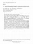 Research paper thumbnail of The influence of bilingualism on speech production: A systematic review