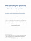 Research paper thumbnail of A multi-disciplinary, multi-method approach to leader assessment at a distance: The case of Bashar al-Assad