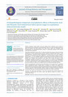 Research paper thumbnail of A histopathological comparison of prophylactic effects of Rosmarinic Acid and Oleanolic Acid isolated from Salvia species (sage) in scopolamine induced dementia model