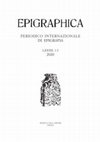 Research paper thumbnail of Tra i Campi Flegrei e Roma: quattro revisioni della tradizione manoscritta, in Epigraphica, 82, 2020, pp. 463-475