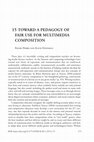 Research paper thumbnail of Towards a pedagogy of fair use for multimedia composition