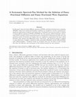 Research paper thumbnail of A Systematic Spectral-Tau Method for the Solution of Fuzzy Fractional Diffusion and Fuzzy Fractional Wave Equations