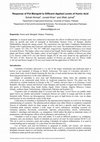 Research paper thumbnail of Response of Pot Marigold to Different Applied Levels of Humic Acid