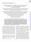 Research paper thumbnail of Ubiquitin Ligase Cbl-b Is a Negative Regulator for Insulin-Like Growth Factor 1 Signaling during Muscle Atrophy Caused by Unloading