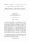 Research paper thumbnail of ‘Memoria de los libros que son necesarios para pasar’ Lecturas del jurista en el siglo XVI ibérico = ‘Memoria de los libros que son necesarios para pasar’ Sixteenth-Century Jurists Readings in the Iberian Peninsula