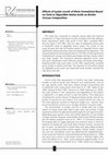 Research paper thumbnail of Effects of lysine levels of diets formulated based on total or digestible amino acids on broiler carcass composition