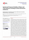 Research paper thumbnail of Spatial and Temporal Stability of Major and Trace Element Leaching in Urban Stormwater Sediments