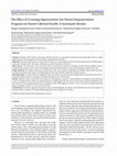 Research paper thumbnail of The Effect of Creating Opportunities for Parent Empowerment Program on Parent’s Mental Health: A Systematic Review